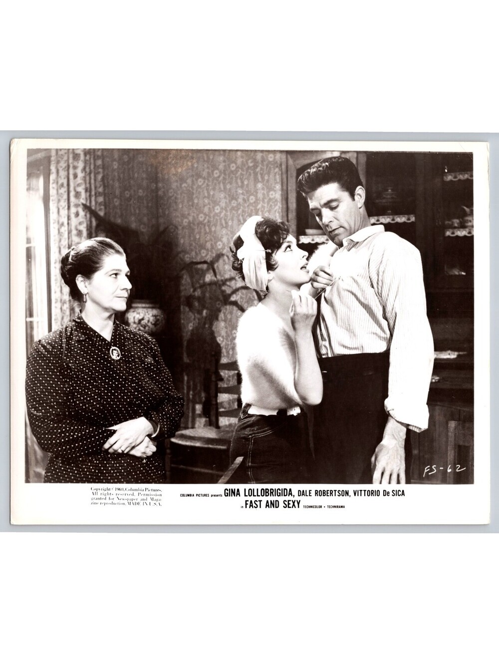 Gina Lolabridgida Photo Dale Roberston Photo Fast And Sexy Movie Photo